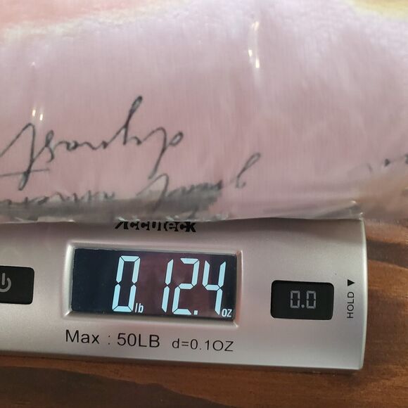 Taylor Swift Sweatshirt Folklore Album Size M Pink Crewneck Watercolor - Picture 13 of 13